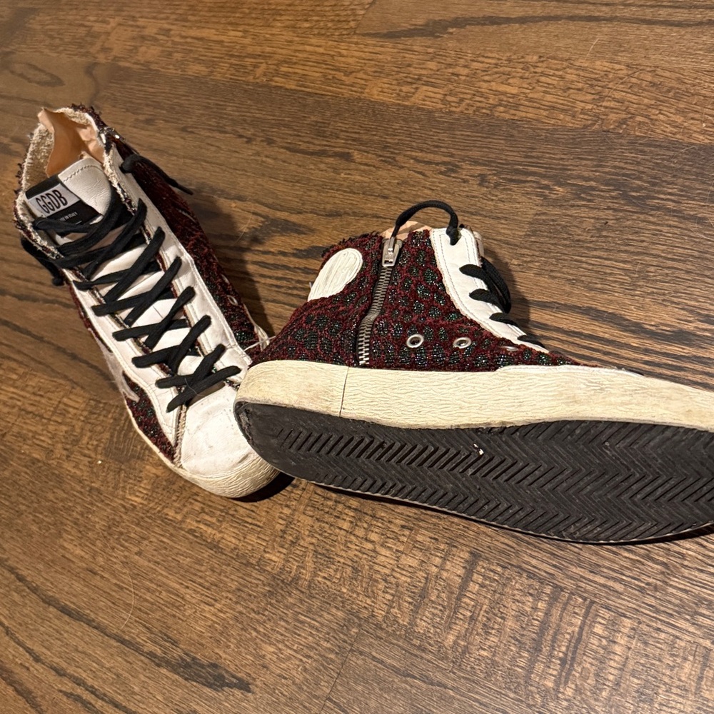 Golden Goose Private Edit Francy High-Top Sneakers size 9 - Picture 3 of 8